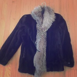 Fur coat